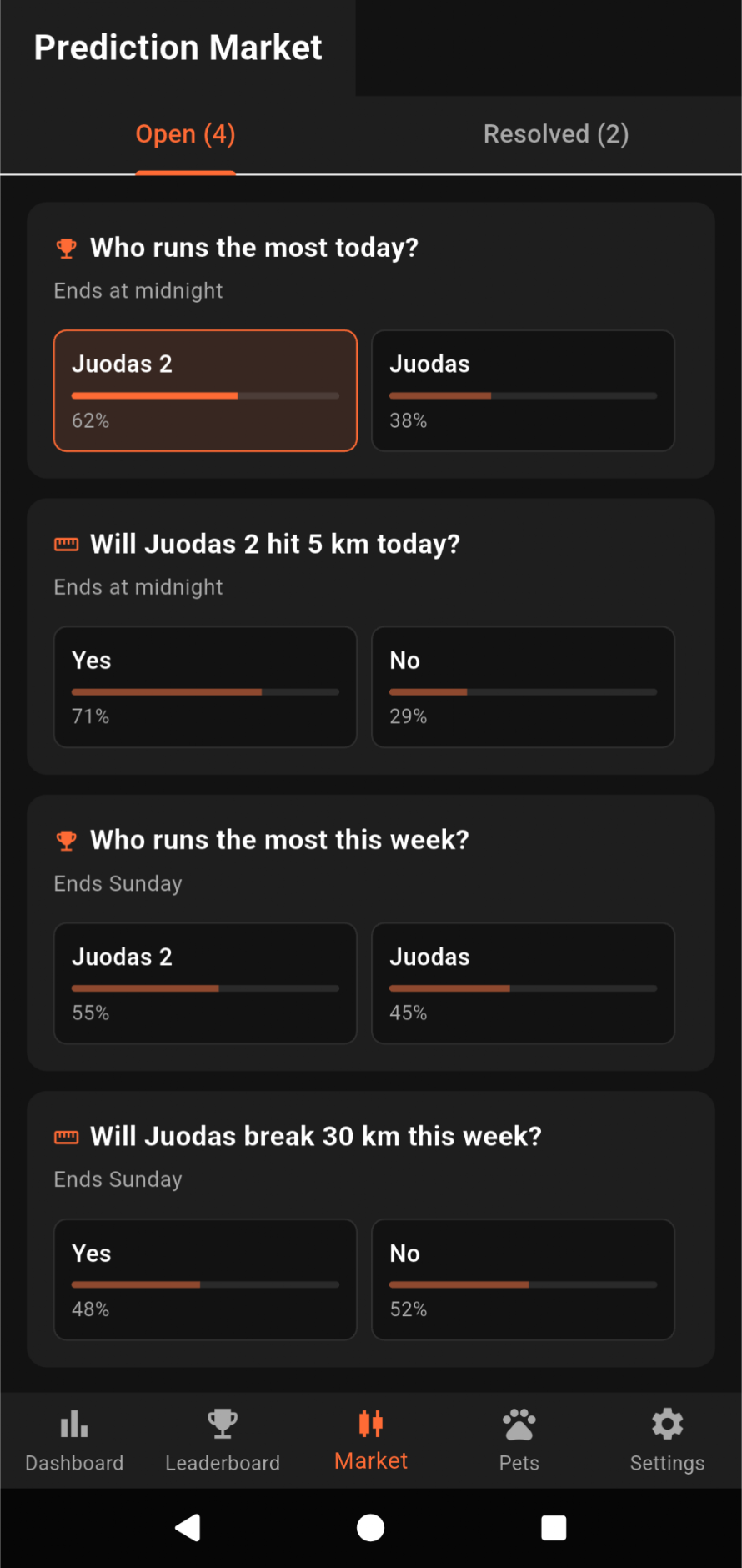Open Prediction Market